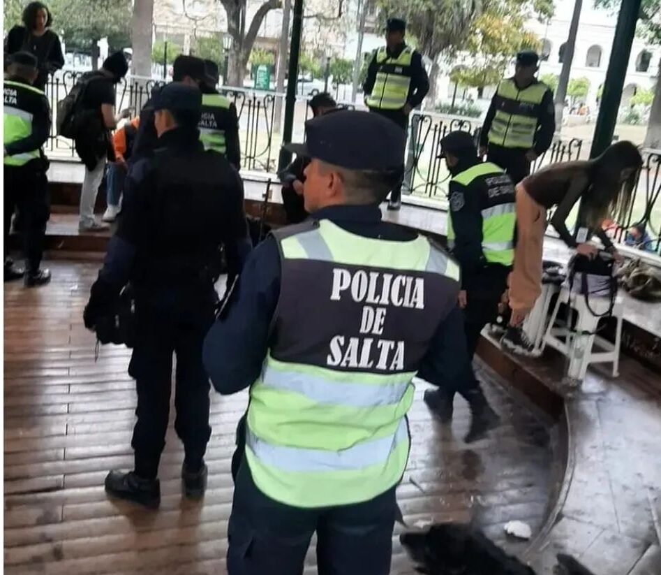 SALTA: ABUSO POLICIAL Y DETENIDOS EN UNA COMPETENCIA DE FREESTYLE